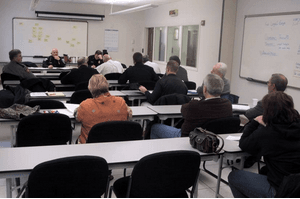 Members of the Butler County Police Chiefs Association Gather for a Regular Meeting at the New Count
