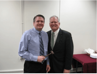 Warden Richard T. Shaffer and Former Chairman Kevin Flaherty