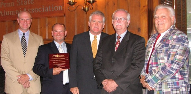 Butler County Criminal Justice Advisory Board Accepting the County Criminal Justice System Best Practices for the 21st Century Award